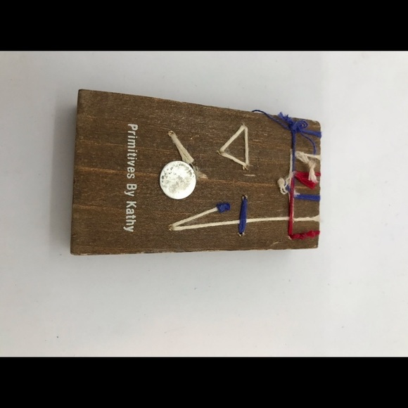 Patriotic American Star Flag Magnet Set of Two primitives of Kathy NWT - Picture 9 of 9